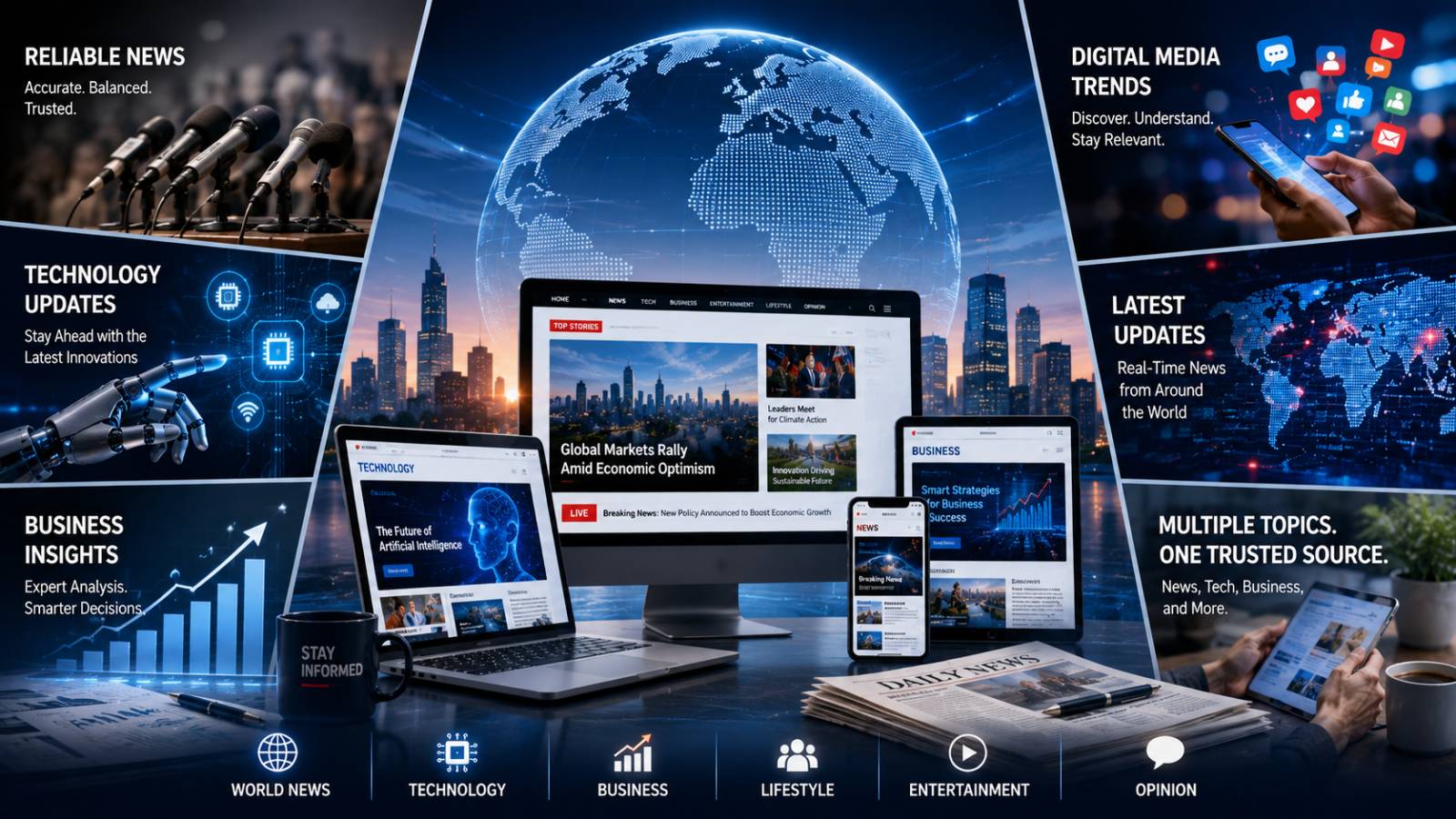 TheNewsMedium.com: Your Complete Guide to Reliable News, Technology Updates, Business Insights, and Digital Media Trends